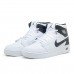 Tênis Bota Nike Air Jordan Branco Preto 